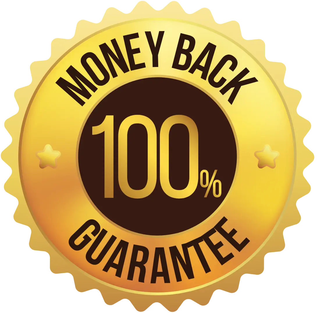 Gluco Extend guarantee badge